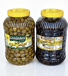 2 kg Siyah Zeytin & 2 kg Yeşil Zeytin