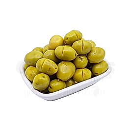 Domat Kırma Yeşil Zeytin - 1 Kg