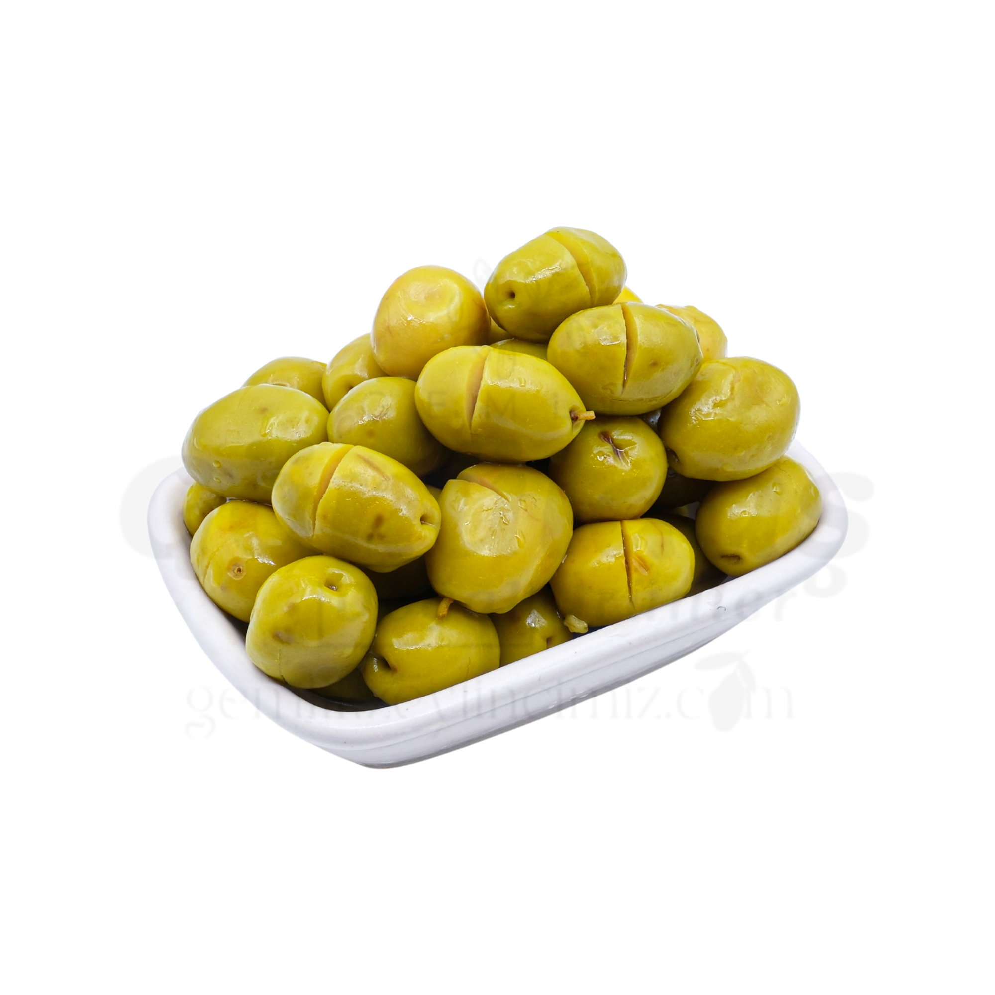 Domat Kırma Yeşil Zeytin - 1 Kg