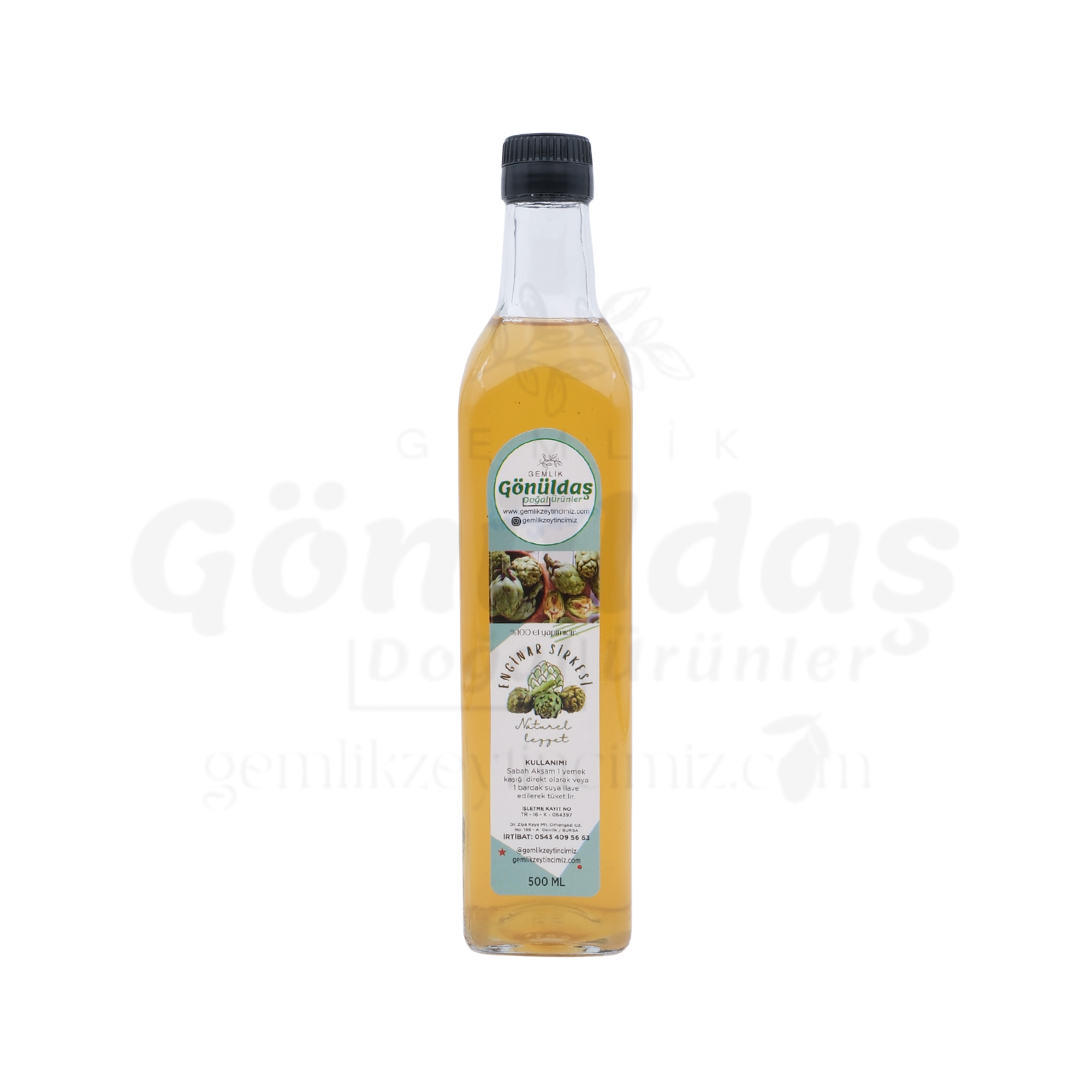 Enginar Sirkesi 500 mil