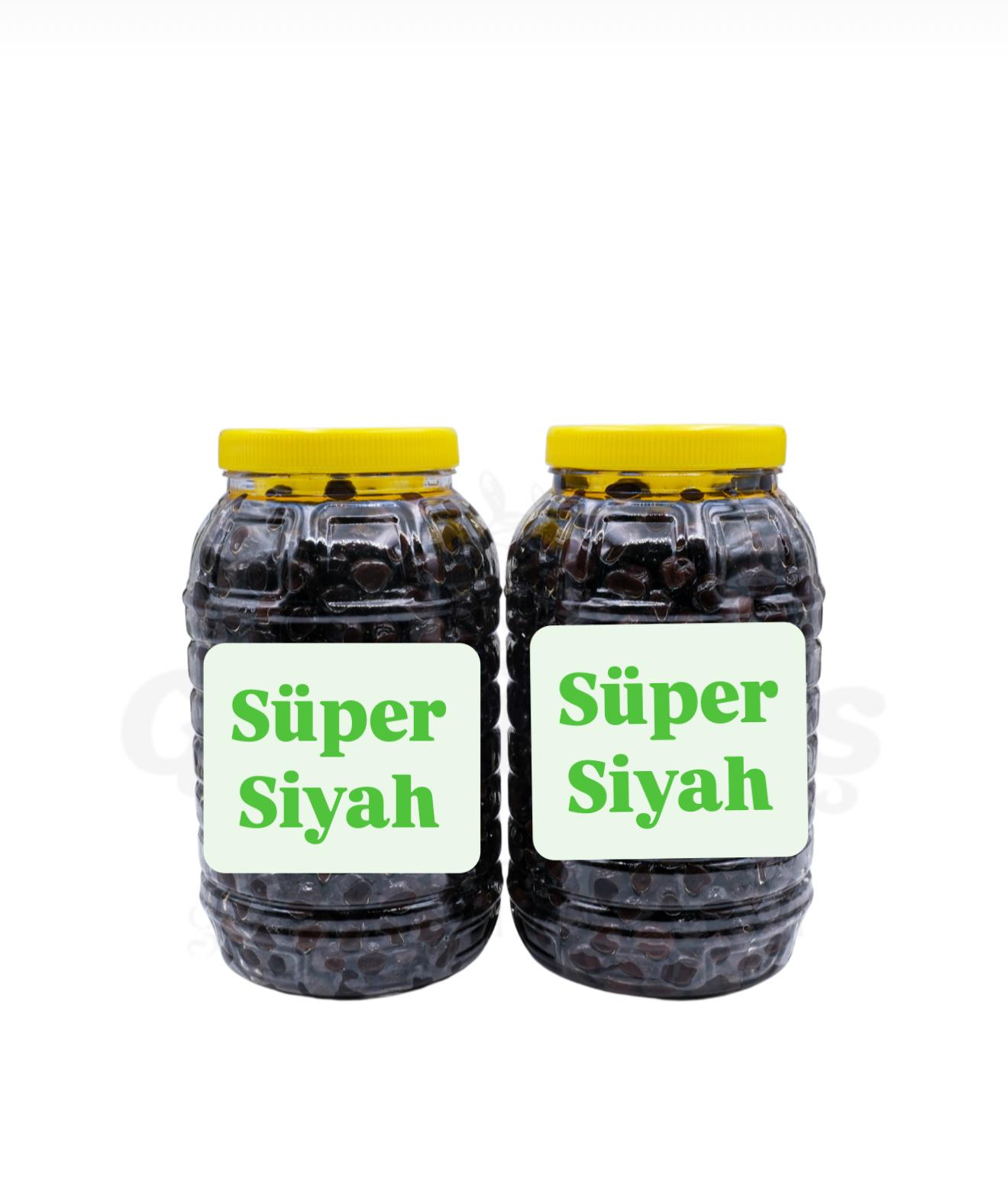 2+2 Süper Siyah Zeytin - 4 kg