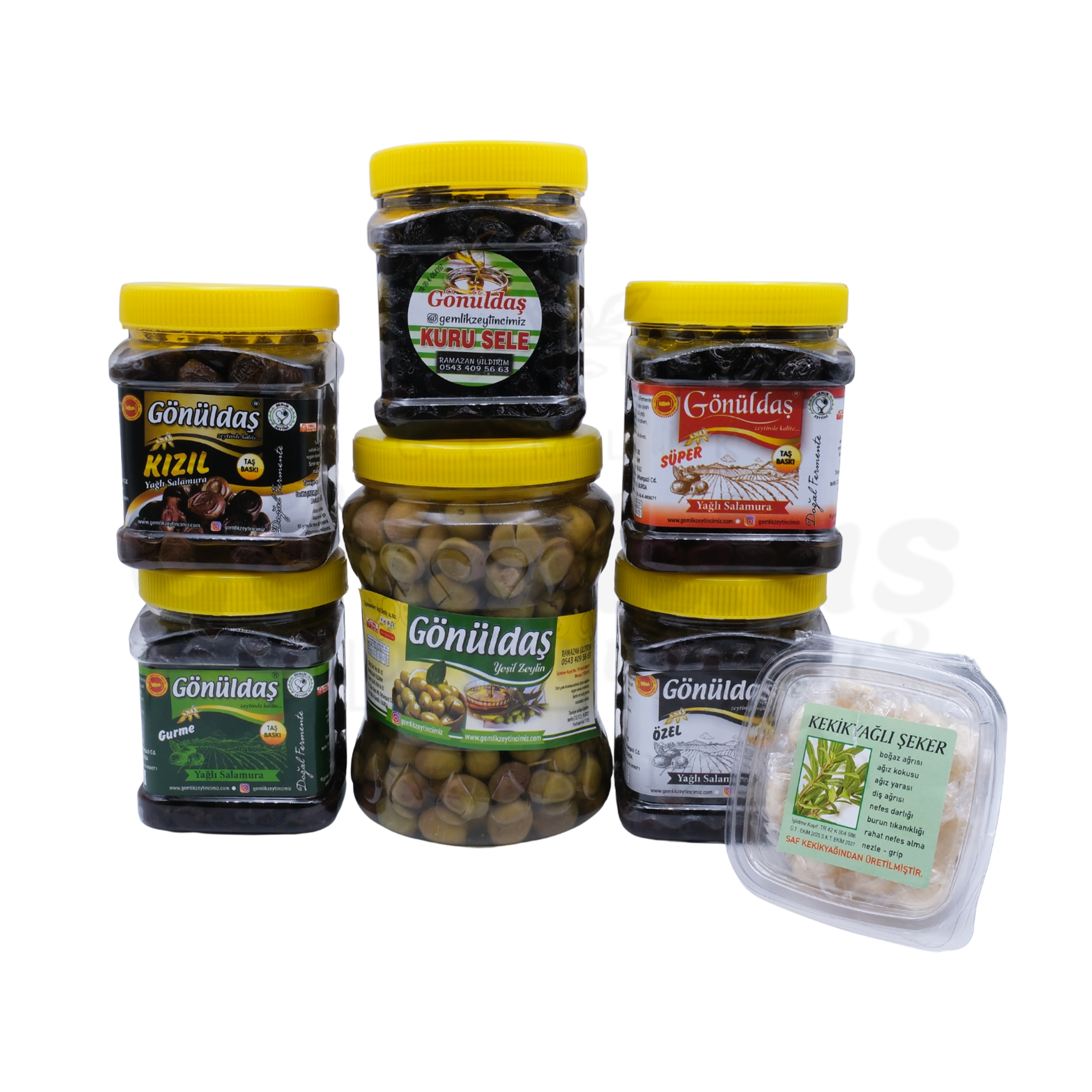 5 Adet Siyah Yeşil Tanışma Paketi - 1 kg