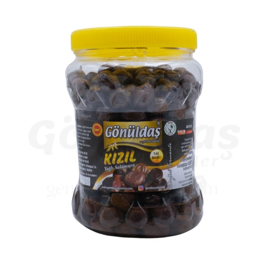 Kızıl İri Siyah Zeytin - 1 Kg