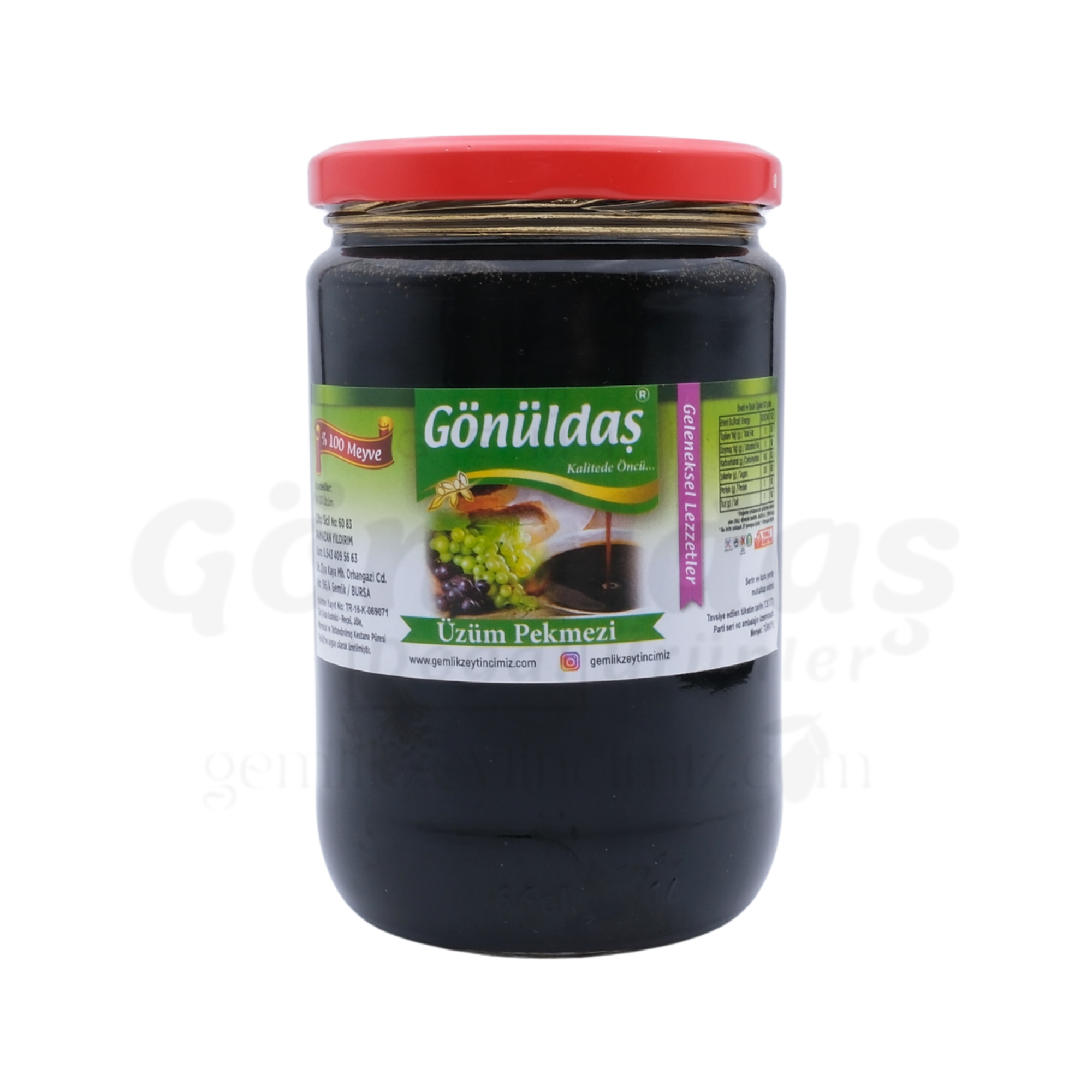 Doğal Üzüm pekmezi - 800 g